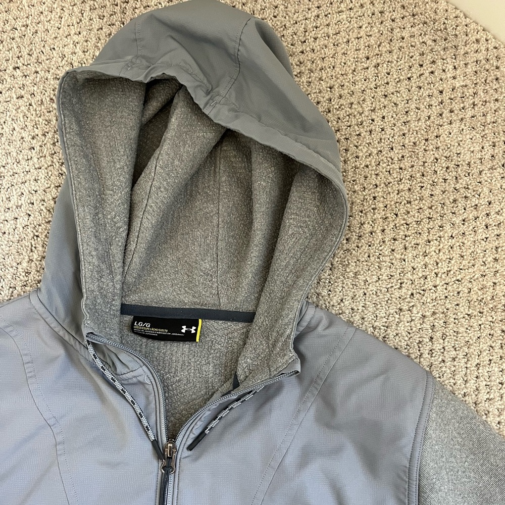Under Armour Gray Performance Jacket - Picture 2 of 3